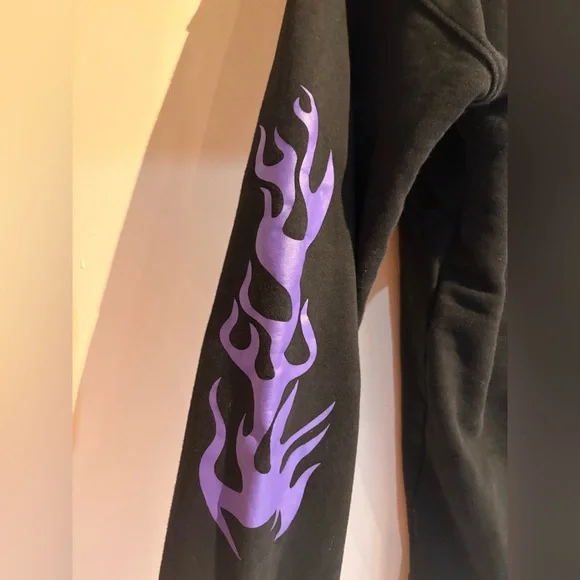 Vlone x palm angels hoodie PURPLE RARE